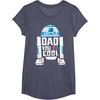 image:imageStar Wars Fathers Day R2D2 Dad You R2 Cool Big Chest Logo TShirtHeather Blue