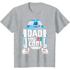 image:imageStar Wars Fathers Day R2D2 Dad You R2 Cool Big Chest Logo TShirtHeather Grey