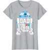 image:imageStar Wars Fathers Day R2D2 Dad You R2 Cool Big Chest Logo TShirtHeather Grey
