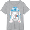 image:imageStar Wars Fathers Day R2D2 Dad You R2 Cool Big Chest Logo TShirtHeather Grey