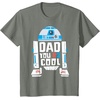 image:imageStar Wars Fathers Day R2D2 Dad You R2 Cool Big Chest Logo TShirtOlive Heather