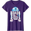 image:imageStar Wars Fathers Day R2D2 Dad You R2 Cool Big Chest Logo TShirtPurple