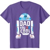 image:imageStar Wars Fathers Day R2D2 Dad You R2 Cool Big Chest Logo TShirtPurple Heather