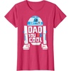 image:imageStar Wars Fathers Day R2D2 Dad You R2 Cool Big Chest Logo TShirtRed Heather