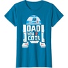 image:imageStar Wars Fathers Day R2D2 Dad You R2 Cool Big Chest Logo TShirtSapphire Blue