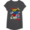 image:imageStar Wars Fathers Day Retro Dad You Are As Cool As Han TShirtDark Heather Grey