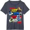 image:imageStar Wars Fathers Day Retro Dad You Are As Cool As Han TShirtHeather Blue
