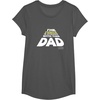 image:imageStar Wars Fathers Day The Force Is Strong With This Dad TShirtAsphalt Grey