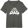 image:imageStar Wars Fathers Day The Force Is Strong With This Dad TShirtAsphalt Grey