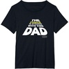 image:imageStar Wars Fathers Day The Force Is Strong With This Dad TShirtBlack
