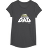image:imageStar Wars Fathers Day The Force Is Strong With This Dad TShirtDark Heather Grey