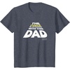 image:imageStar Wars Fathers Day The Force Is Strong With This Dad TShirtHeather Blue