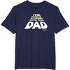 image:imageStar Wars Fathers Day The Force Is Strong With This Dad TShirtNavy Blue