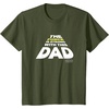 image:imageStar Wars Fathers Day The Force Is Strong With This Dad TShirtOlive Green