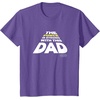image:imageStar Wars Fathers Day The Force Is Strong With This Dad TShirtPurple Heather
