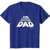 image:imageStar Wars Fathers Day The Force Is Strong With This Dad TShirtRoyal Blue