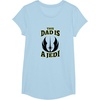 image:imageStar Wars Fathers Day This Dad Is A Jedi Logo TShirtBaby Blue