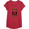 image:imageStar Wars Fathers Day This Dad Is A Jedi Logo TShirtRed Heather