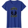 image:imageStar Wars Fathers Day This Dad Is A Jedi Logo TShirtRoyal Blue