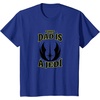 image:imageStar Wars Fathers Day This Dad Is A Jedi Logo TShirtRoyal Blue