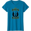 image:imageStar Wars Fathers Day This Dad Is A Jedi Logo TShirtSapphire Blue