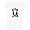 image:imageStar Wars Fathers Day This Dad Is A Jedi Logo TShirtWhite