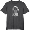 image:imageStar Wars Fathers Day Vader Father Of The Year Dad TShirtDark Heather Grey