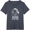 image:imageStar Wars Fathers Day Vader Father Of The Year Dad TShirtHeather Blue