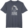 image:imageStar Wars Fathers Day Vader Father Of The Year Dad TShirtHeather Blue