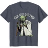 image:imageStar Wars Fathers Day Yoda Best Dad Curved Text TShirtHeather Blue