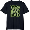 image:imageStar Wars Fathers Day Yoda Best Dad Ever Big Chest Poster TShirtBlack