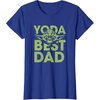 image:imageStar Wars Fathers Day Yoda Best Dad Ever Big Chest Poster TShirtRoyal Blue