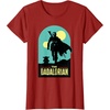 image:imageStar Wars The Dadalorian Mandalorian and Grogu Fathers Day TShirtCranberry Red