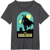 image:imageStar Wars The Dadalorian Mandalorian and Grogu Fathers Day TShirtDark Heather Grey