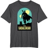 image:imageStar Wars The Dadalorian Mandalorian and Grogu Fathers Day TShirtDark Heather Grey