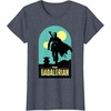 image:imageStar Wars The Dadalorian Mandalorian and Grogu Fathers Day TShirtHeather Blue