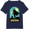 image:imageStar Wars The Dadalorian Mandalorian and Grogu Fathers Day TShirtNavy Blue