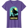 image:imageStar Wars The Dadalorian Mandalorian and Grogu Fathers Day TShirtPurple Heather