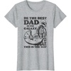 image:imageStar Wars The Mandalorian Fathers Day Best Dad Vintage TShirtHeather Grey