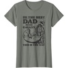image:imageStar Wars The Mandalorian Fathers Day Best Dad Vintage TShirtOlive Heather