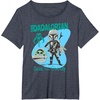 image:imageStar Wars The Mandalorian Fathers Day Best In The Galaxy TShirtHeather Blue