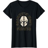 image:imageStar Wars The Mandalorian Fathers Day Helmet Galaxy Dad TShirtBlack