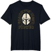 image:imageStar Wars The Mandalorian Fathers Day Helmet Galaxy Dad TShirtBlack