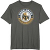 image:imageStar Wars The Mandalorian Fathers Day Number One Badge TShirtAsphalt Grey