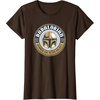 image:imageStar Wars The Mandalorian Fathers Day Number One Badge TShirtBrown