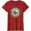 image:imageStar Wars The Mandalorian Fathers Day Number One Badge TShirtCranberry Red