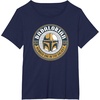 image:imageStar Wars The Mandalorian Fathers Day Number One Badge TShirtNavy Blue