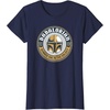 image:imageStar Wars The Mandalorian Fathers Day Number One Badge TShirtNavy Blue