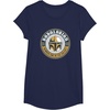 image:imageStar Wars The Mandalorian Fathers Day Number One Badge TShirtNavy Blue