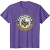 image:imageStar Wars The Mandalorian Fathers Day Number One Badge TShirtPurple Heather